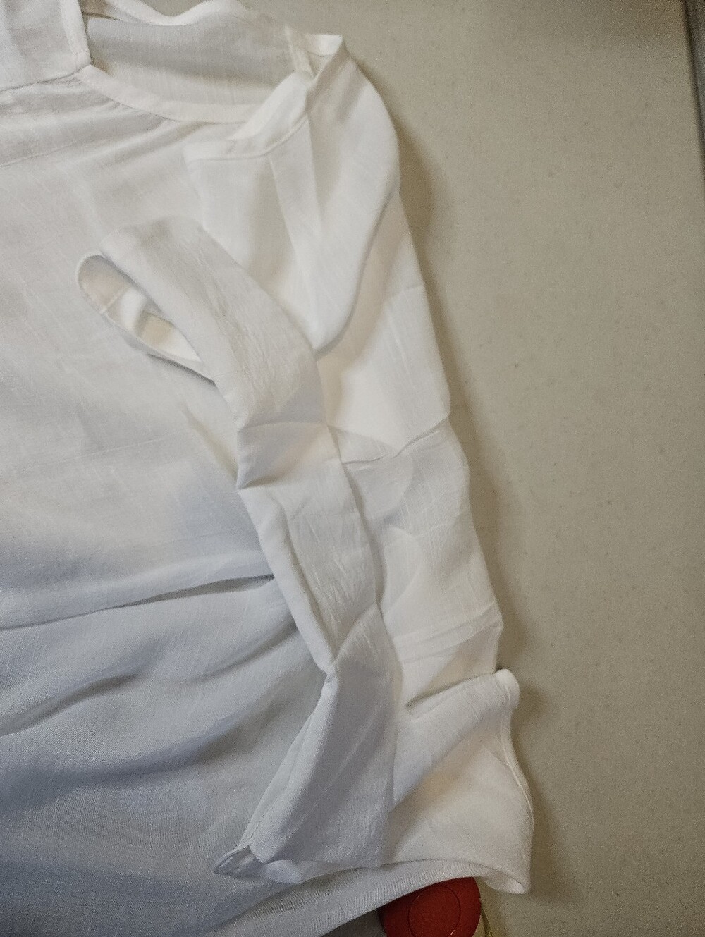 Cupshe White Sheer Slit Maxi Cover-Up Beach Dress Medium New - Picture 16 of 16